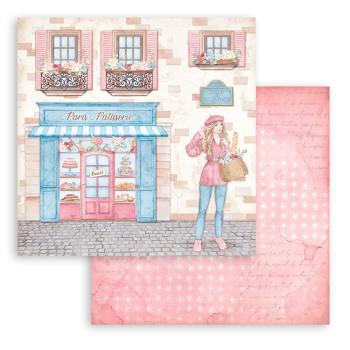 Stamperia - Designpapier "Patisserie" Paper Sheets 12x12 Inch - 10 Bogen