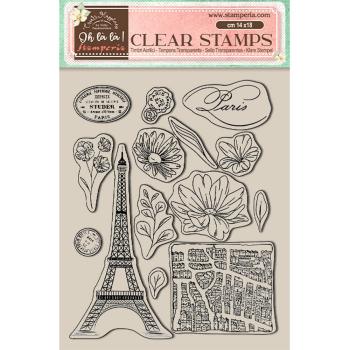 Stamperia - Stempelset "Tour Eiffel" Clear Stamps