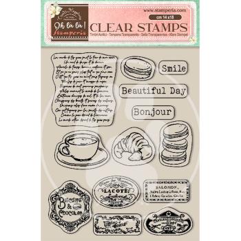 Stamperia - Stempelset "Labels " Clear Stamps