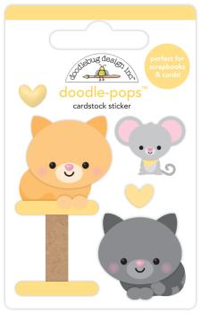 Doodlebug Design - Sticker "Playful Pals" Doodle-Pops 