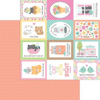 Doodlebug Design - Designpapier  "Pretty Kitty " Paper Pack 12x12 Inch - 12 Bogen