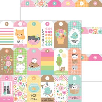 Doodlebug Design - Designpapier  "Pretty Kitty " Paper Pack 12x12 Inch - 12 Bogen