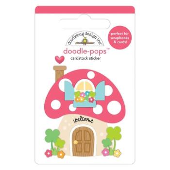 Doodlebug Design - Sticker "Gnome Sweet Home" Doodle-Pops 