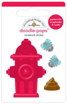Doodlebug Design - Sticker "Rest Stop" Doodle-Pops 