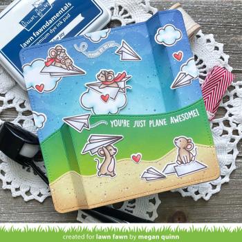 Lawn Fawn - Stempelset "Just Plane Awesome" Clear Stamps