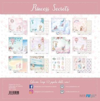 Papers For You - Designpapier "Princess Secrets " Paper Pack 30,5x32 cm - 12 Bogen 