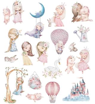 Papers For You - Stanzteile "Princess Secrets" Die Cuts