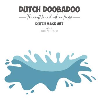 Dutch Doobadoo - Schablone A5 "Splash" Stencil - Dutch Mask Art