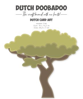 Dutch Doobadoo - Schablone A5 "Savannah Tree" Stencil - Dutch Card Art