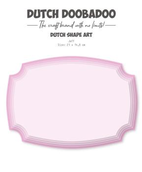 Dutch Doobadoo - Schablone A5 "Jeff" Stencil - Dutch Shape Art 