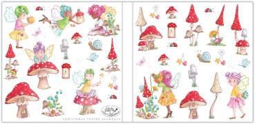 Craft Consortium - Designpapier "Fairy Wishes" Paper Pad 6x6 Inch - 40 Bogen