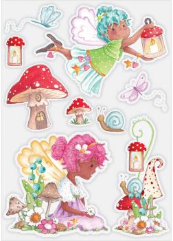 Craft Consortium - Stempelset "Fairy Wishes" Clear Stamps