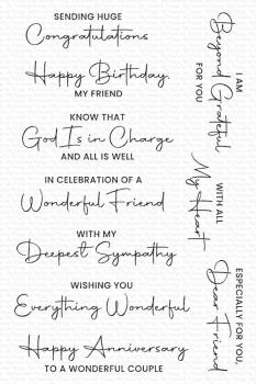 My Favorite Things Stempelset "Everything Wonderful" Clear Stamps