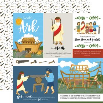 Echo Park - Designpapier "Noah's Ark" Paper Pack 6x6 Inch - 24 Bogen