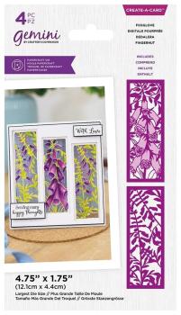 Gemini - Stanzschablone "Foxglove" Create-a-Card Dies