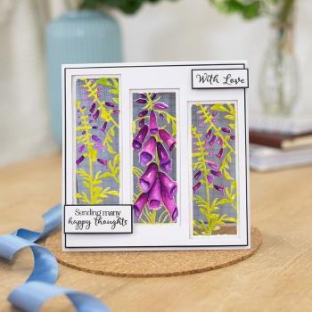 Gemini - Stanzschablone "Foxglove" Create-a-Card Dies