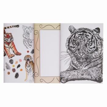 Docrafts - Skizzenbuch "Tigers" Artiste Sketchbooks A5 - 3-teiliges Set je 40 Seiten