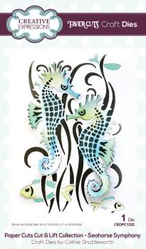 Creative Expressions - Stanzschablone "Seahorse Symphony" Cut & Lift Collection Dies Design by Cathie Shuttleworth