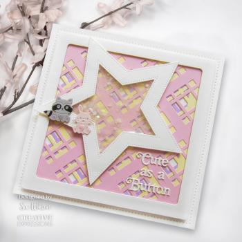 Creative Expressions - Stanzschablone "Background Collection Plaid" Craft Dies Design by Sue Wilson