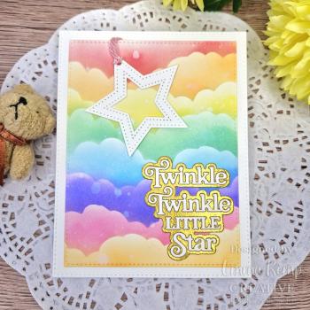 Creative Expressions - Stanzschablone "Mini Twinkle Twinkle Little Star" Craft Dies 