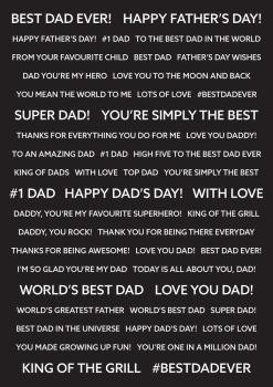 Creative Expressions - Embesllishment "Best Dad"