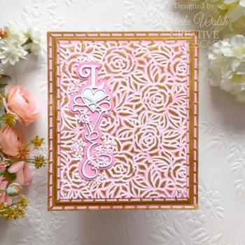 Creative Expressions - Stanzschablone "Border Collection Love" Craft Dies Design by Sue Wilson