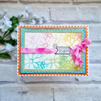 Creative Expressions - Schablone "Respect " Mini Stencil 