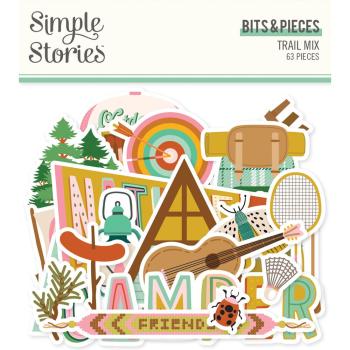 Simple Stories - Stanzteile "Trail Mix" Bits & Pieces 