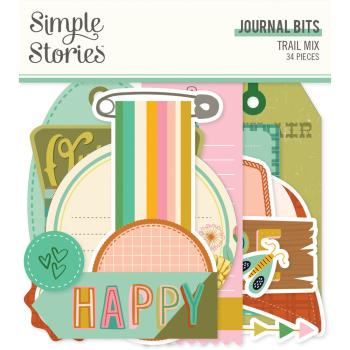 Simple Stories - Stanzteile "Trail Mix" Die Cuts