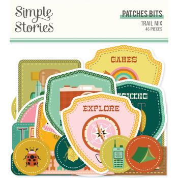 Simple Stories - Stanzteile "Trail Mix" Die Cuts