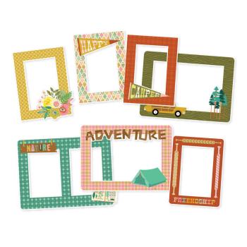 Simple Stories - Chipboard Frames "Trail Mix" 