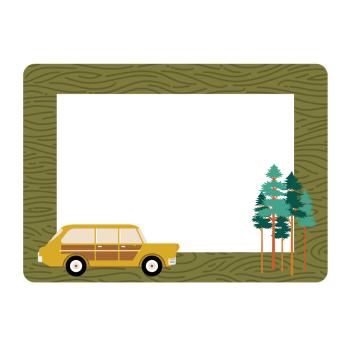 Simple Stories - Chipboard Frames "Trail Mix" 