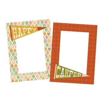 Simple Stories - Chipboard Frames "Trail Mix" 