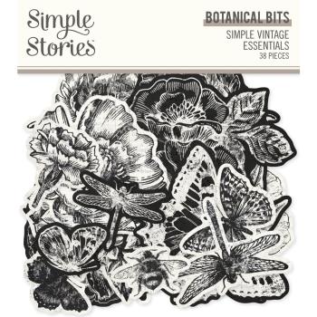 Simple Stories - Stanzteile "Botanical Bits" Die Cuts