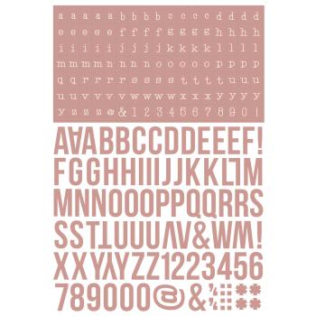 Simple Stories - Aufkleber "Color Vibe Boho Alphabet" Sticker Book