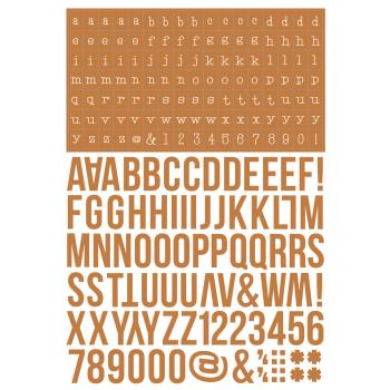 Simple Stories - Aufkleber "Color Vibe Boho Alphabet" Sticker Book