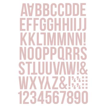 Simple Stories - Aufkleber "Color Vibe Boho Alphabet" Sticker Book