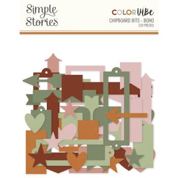 Simple Stories - Stanzteile "Color Vibe Boho" Die Cuts