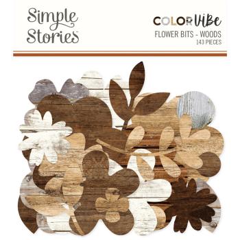 Simple Stories - Stanzteile "Woods" Flower Bits