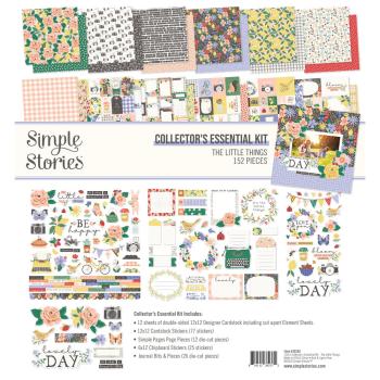 Simple Stories - Collectors Essential Kit "The Little Things" 12 Bogen Designpapier