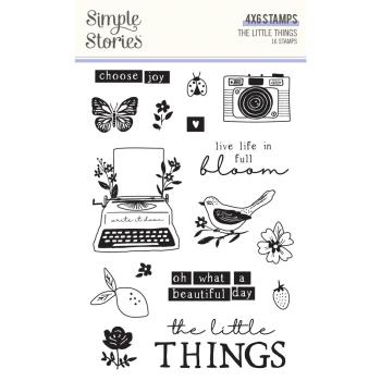 Simple Stories - Stempelset "The Little Things" Clear Stamps 