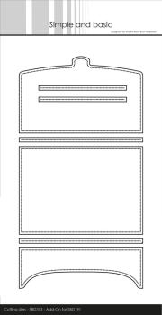 Simple and Basic - Stanzschablone  "Add-On for SBD191" Dies