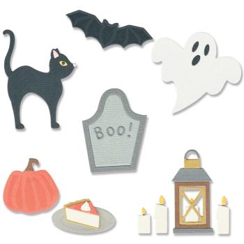 Sizzix - Stanzschablone "Halloween Motifs" Thinlits Craft Dies by Jennifer Ogborn