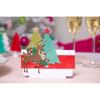 Sizzix - Stanzschablone "Delightful Deer" Thinlits Craft Dies by Lisa Jones