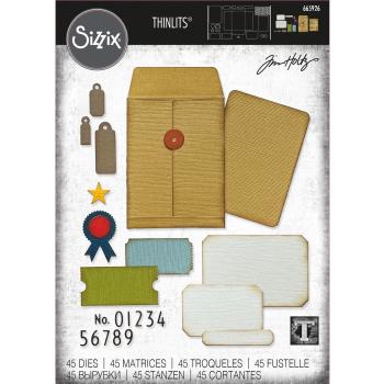 Sizzix - Stanzschablone "Collector" Thinlits Craft Dies by Tim Holtz