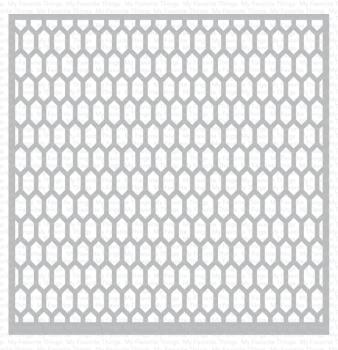 My Favorite Things - Schablone 6x6 Inch "Happy Hexagons" Stencil