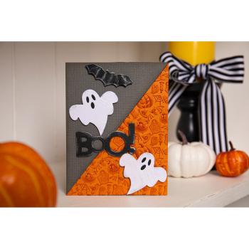 Sizzix - 3D Prägefolder "Halloween Elements" Embossing Folder Design by Kath Breen