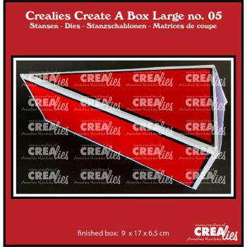 Crealies - Stanzschablone "Piece of Cake Large" Create A Box Dies