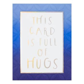 Spellbinders - Heißfolien-Platte "This Card Is Full of Hugs" Hot Foil Plate