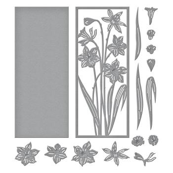 Spellbinders - Stanzschablone "Daffodil Frame" Dies